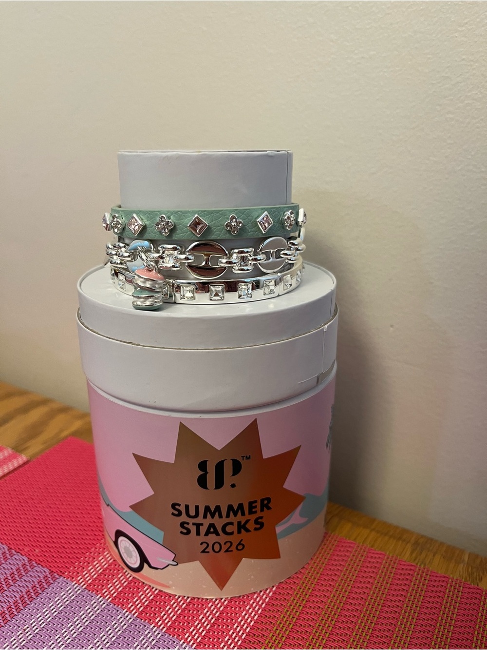 Bomb Party summer stacks 2026 macaron mademoiselle silver